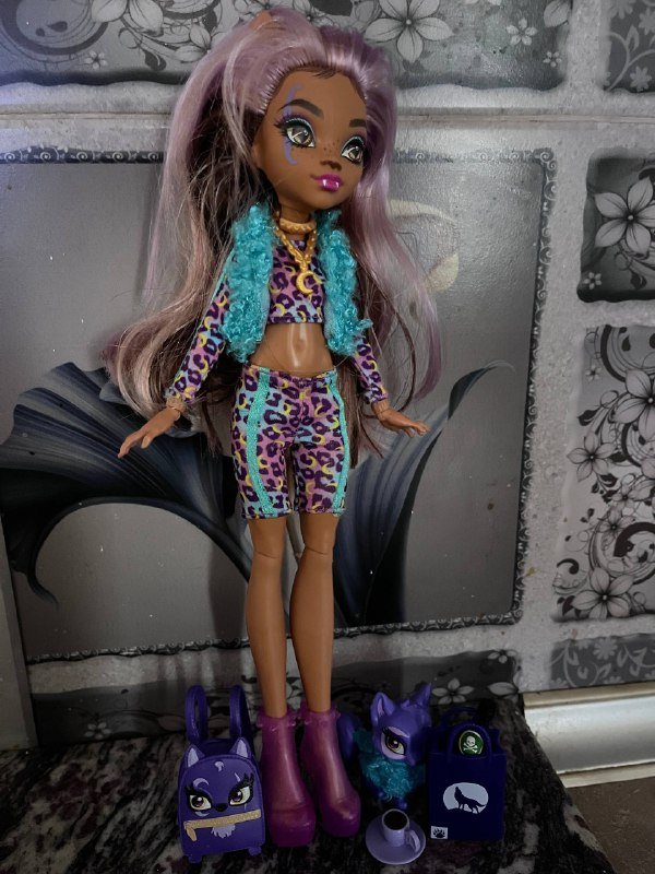 Кукла монстер хай Clawdeen 3 поколение с аксессуарами