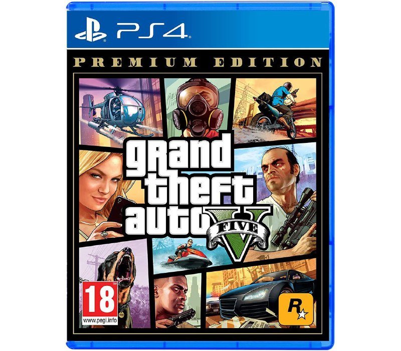 Диск Gta V Deluxe Edition для PS4