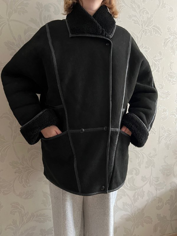 Натуральная дубленка O'NED, 100% кожа и шерсть овцы 6