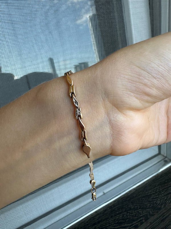 Золотой браслет проба 585 3