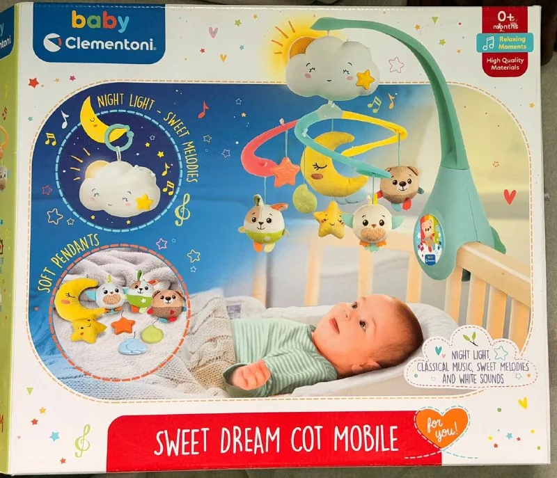 Музыкальный мобиль Clementoni Baby Sweet Dream