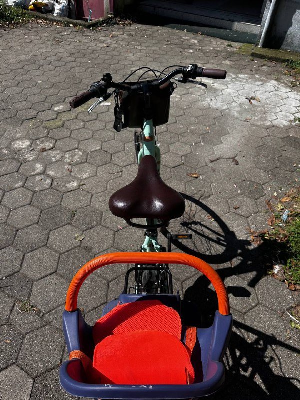 Велосипед с детским креслом Shimano 4