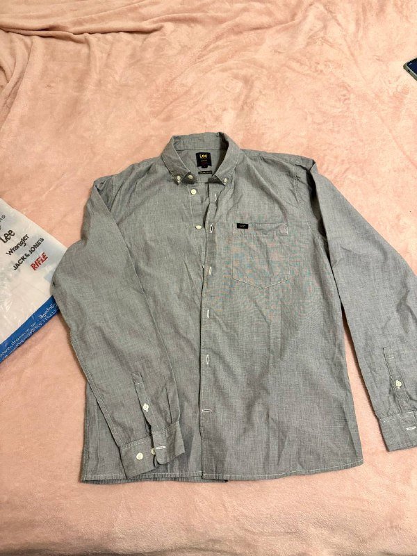 Рубашка мужская Lee Slim fit размер L