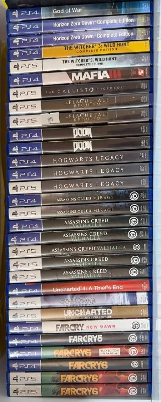 Ігри для PlayStation 4 і 5, диски 1