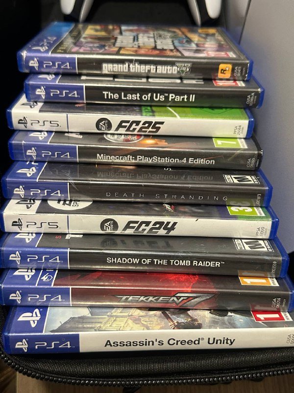 Игры для PS4 и PS5 Grand Theft Auto, Minecraft, Tekken, Assassin's Creed