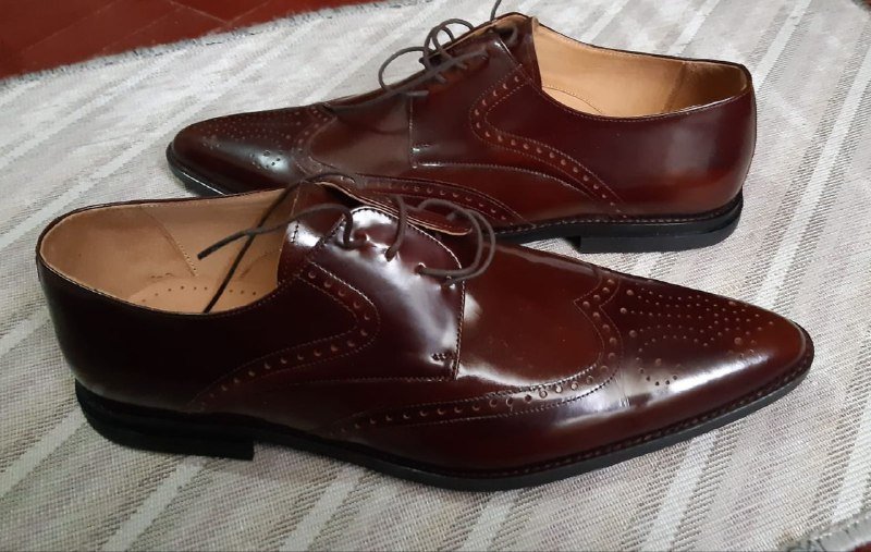 Новая кожаная обувь летняя 45 размер 4