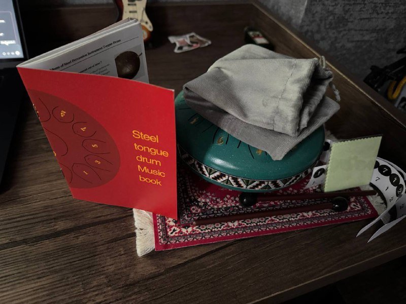 Мини ханг-драм (hang drum) новый полный комплект 2