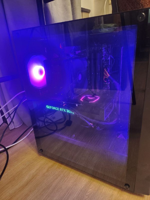 ПК с Ryzen 5 7600, RTX 3070, 32GB RAM, SSD 1TB 3