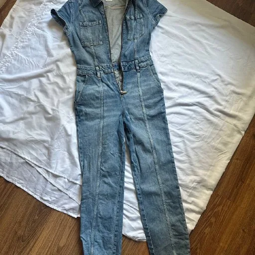 Джинсовый комбинезон Zara