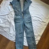Джинсовый комбинезон Zara 1