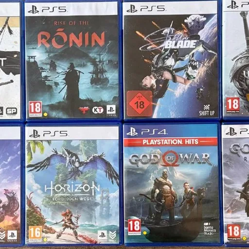 Игры на дисках для PlayStation 4 и 5