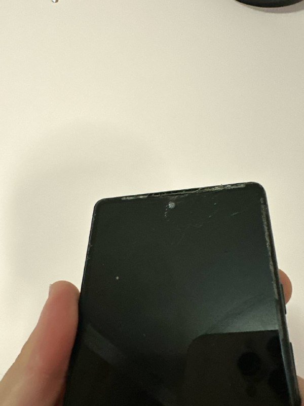 Pixel 6 с битым стеклом 2