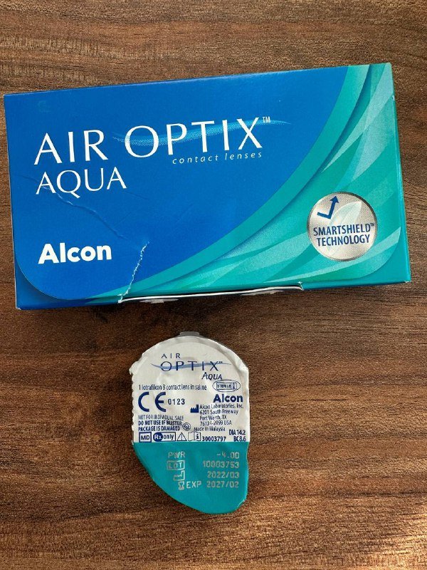 Контактные линзы на 1 месяц -3.75 и -4.00 3