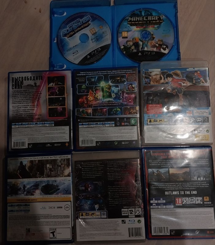 Игры для PlayStation 3 и PlayStation 4, Folklore, Batman 3, Red Dead Redemption, Minecraft Story Mode 2
