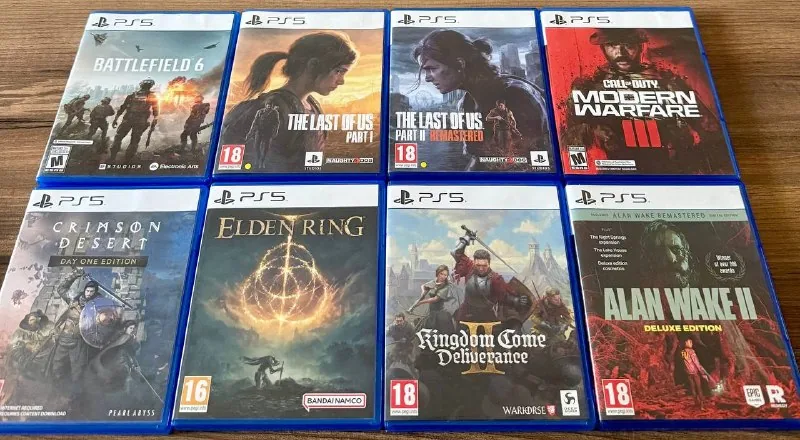 Игры на дисках для PlayStation 5