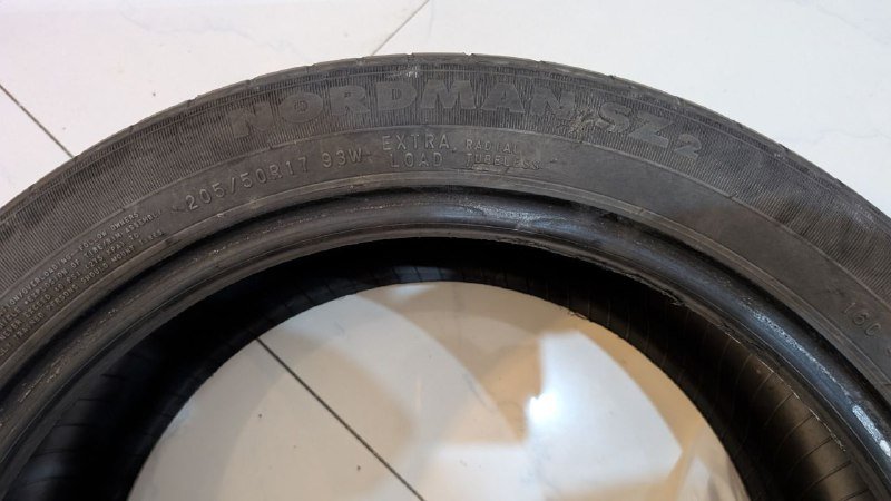 3 шины Nokian Nordman SZ-2 205/50 R17 5