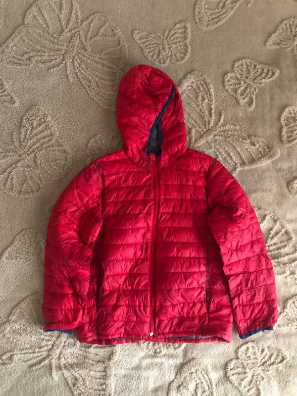 Куртка детская 10-12, шорты, лонгслив, штаны, зубная щётка, набор пластилина