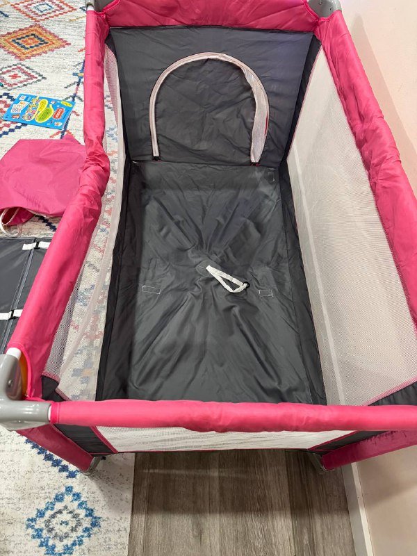 Детская раскладная кровать манеж 3