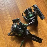 Две рыболовные катушки Bearking HJ4000S 2