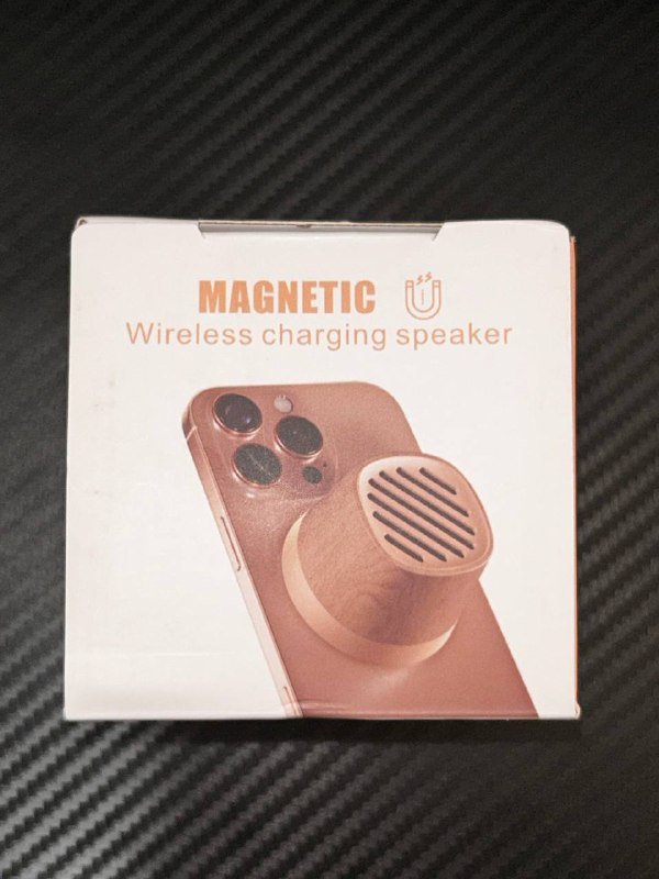 Магнитная беспроводная колонка с зарядкой