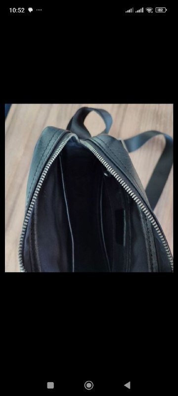 Кожаная сумка 20x25x7 2