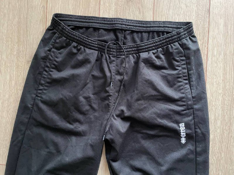 Черные тренировочные брюки Erreà Flann Tech XL 2
