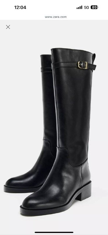 Сапоги Zara женские 40 размер