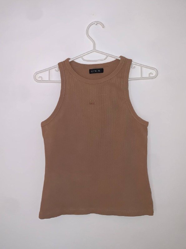 майка базовая в рубчик