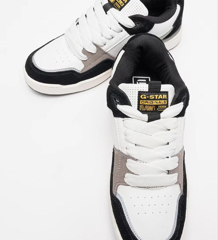 Кроссовки G-Star Raw Attacc Cup Low M черно-белые мужские 43 размер 2