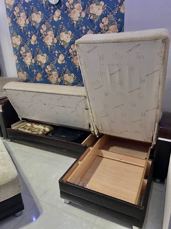 Угловой диван-конструктор с креслом 2