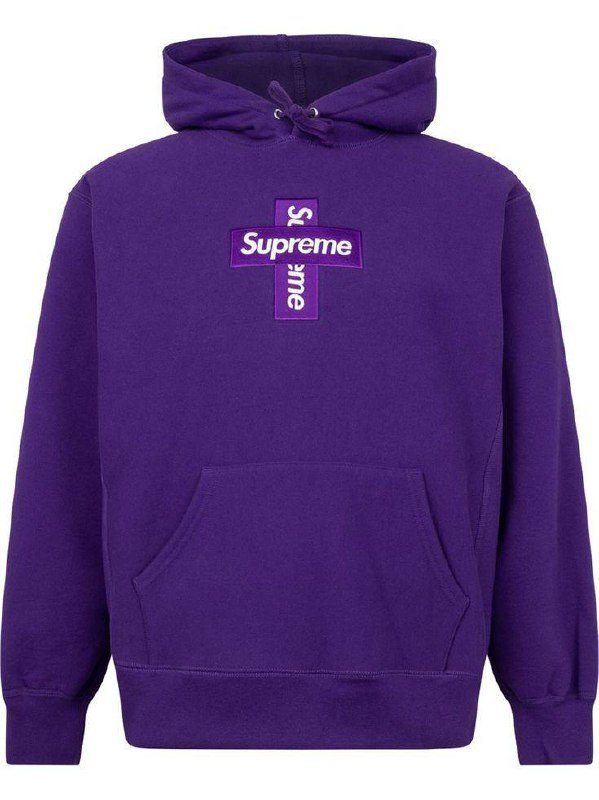 Худи Supreme cross logo размер М