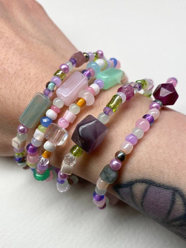 Серьги Swarovski Stella star, серьги обручи, серьги ручной работы, кольцо, браслеты на резинке, фенечки ручная работа 7