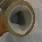 Детские резиновые сапоги, голубые и бежевые 2