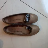 Детские кожаные балетки 1