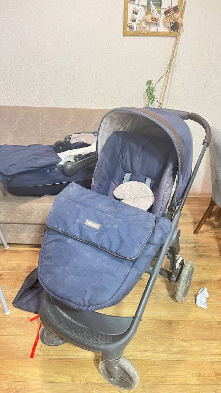 Коляска Chipolinо Aura 2 in 1 с москитной сеткой и дождевиком 1