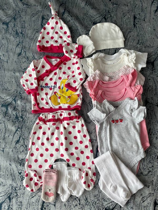 Набор одежды для младенца 0-9 мес
