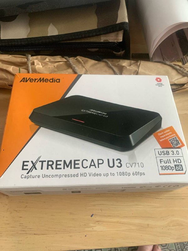 AVerMedia ExtremeCap U3 CV710 видеозахват 1080p 60fps USB 3.0