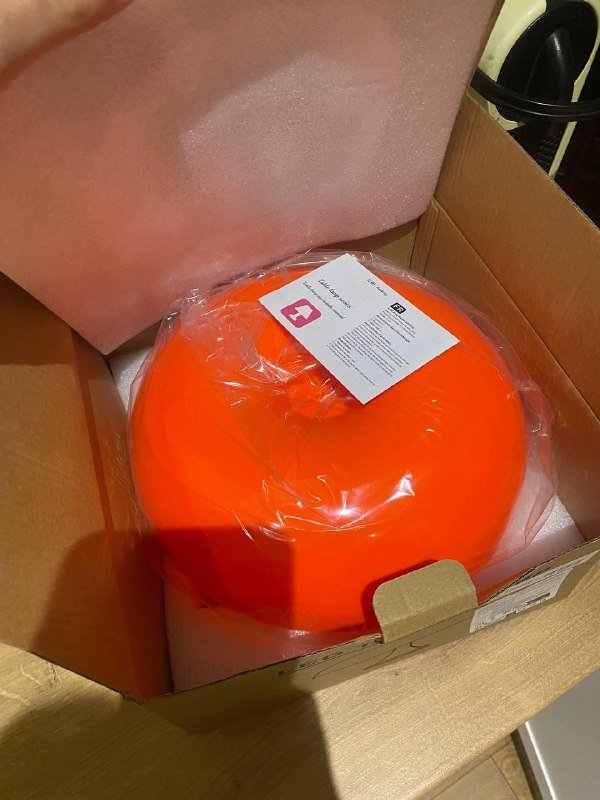 Оранжевая лампа 3 режима света 3