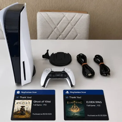 PlayStation 5 с двумя играми