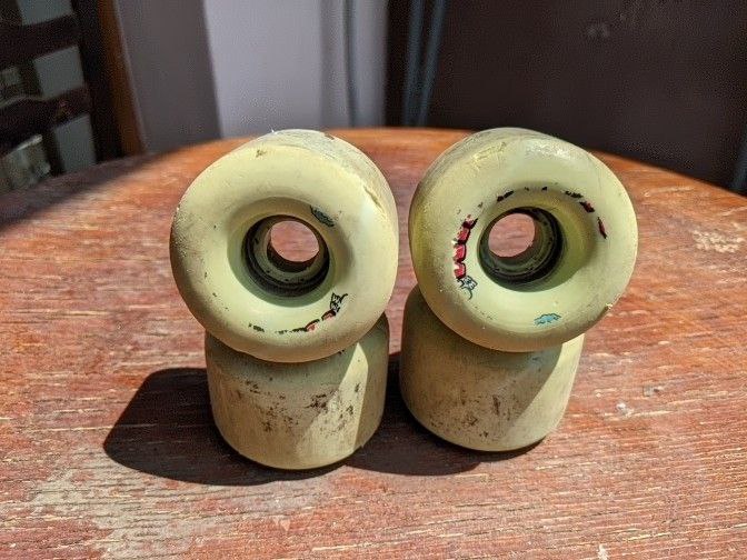 Powell Peralta SSF Primo 66MM 82A Blue Skate Wheels 4