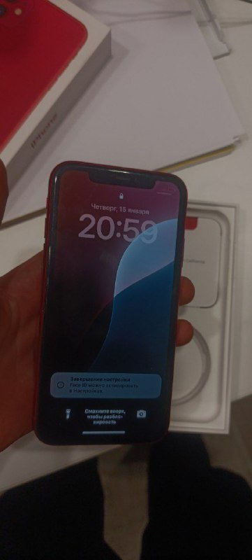 Айфон 11 64 ГБ с родной коробкой