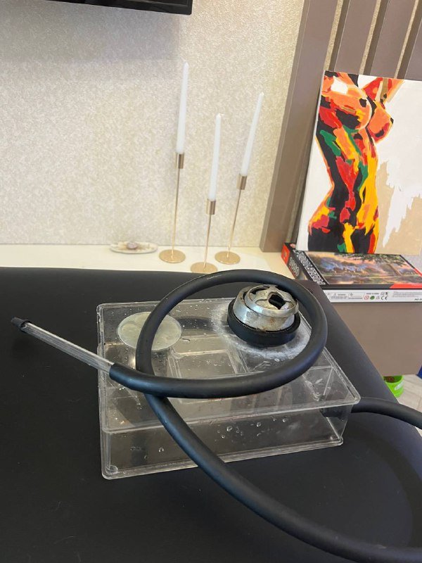 Нано кальян компактный с колбой и шахтой