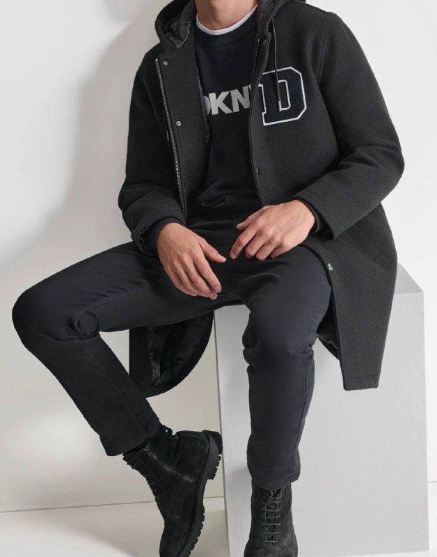 Мужское пальто DKNY р-р XXL с бирками 4