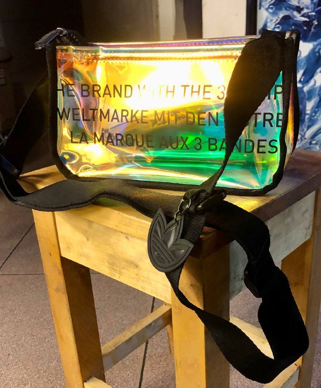 Оригинальная сумка adidas полупрозрачная 4