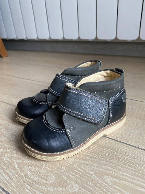 Детские кожаные ботиночки 17 см 2