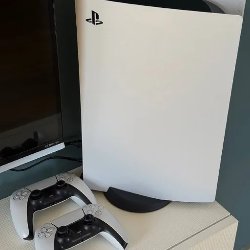 PlayStation 5 с дисководом и двумя джойстиками