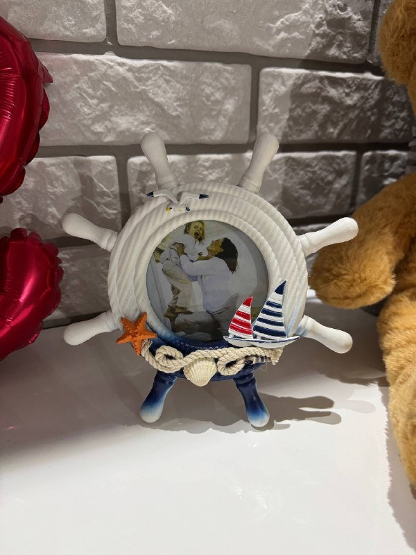 Рамка для фото в морском стиле