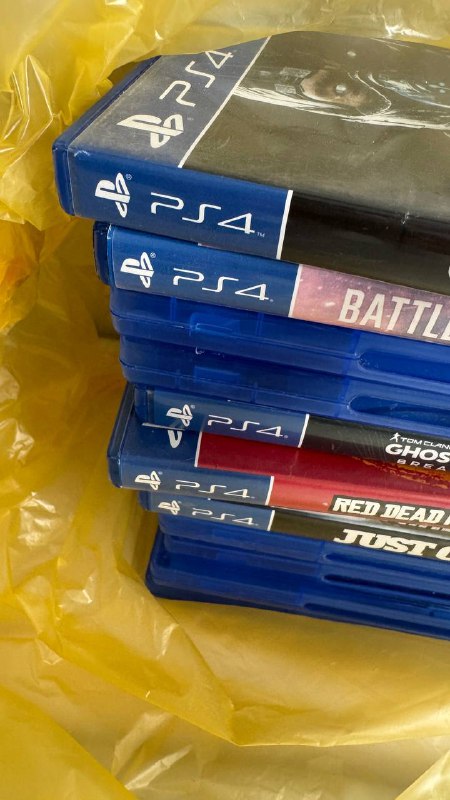 Игры PS4 Red Dead II, Ghost Recon, Mortal Kombat и др.