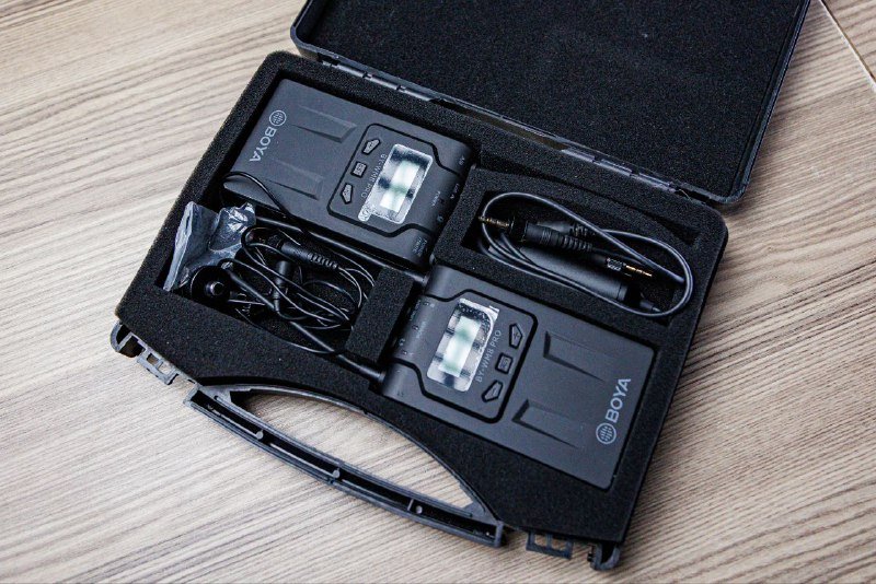 Радиопетля Boya BY-WM8 PRO с аксессуарами 5