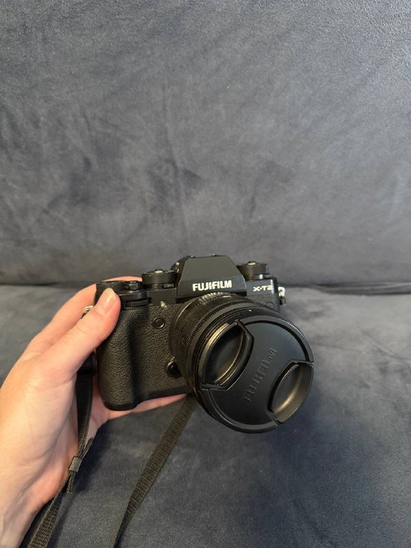 Фотоаппарат Fujifilm X-T2 с объективом 18-55 и фильтрами